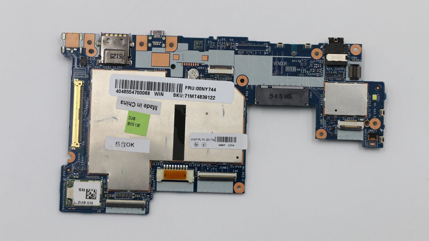 ThinkPad 10 motherboard with