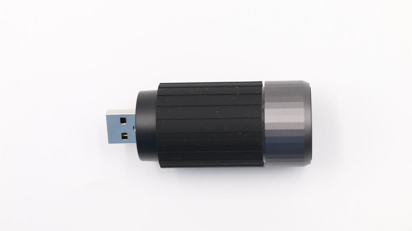 USB double dial device, black 
