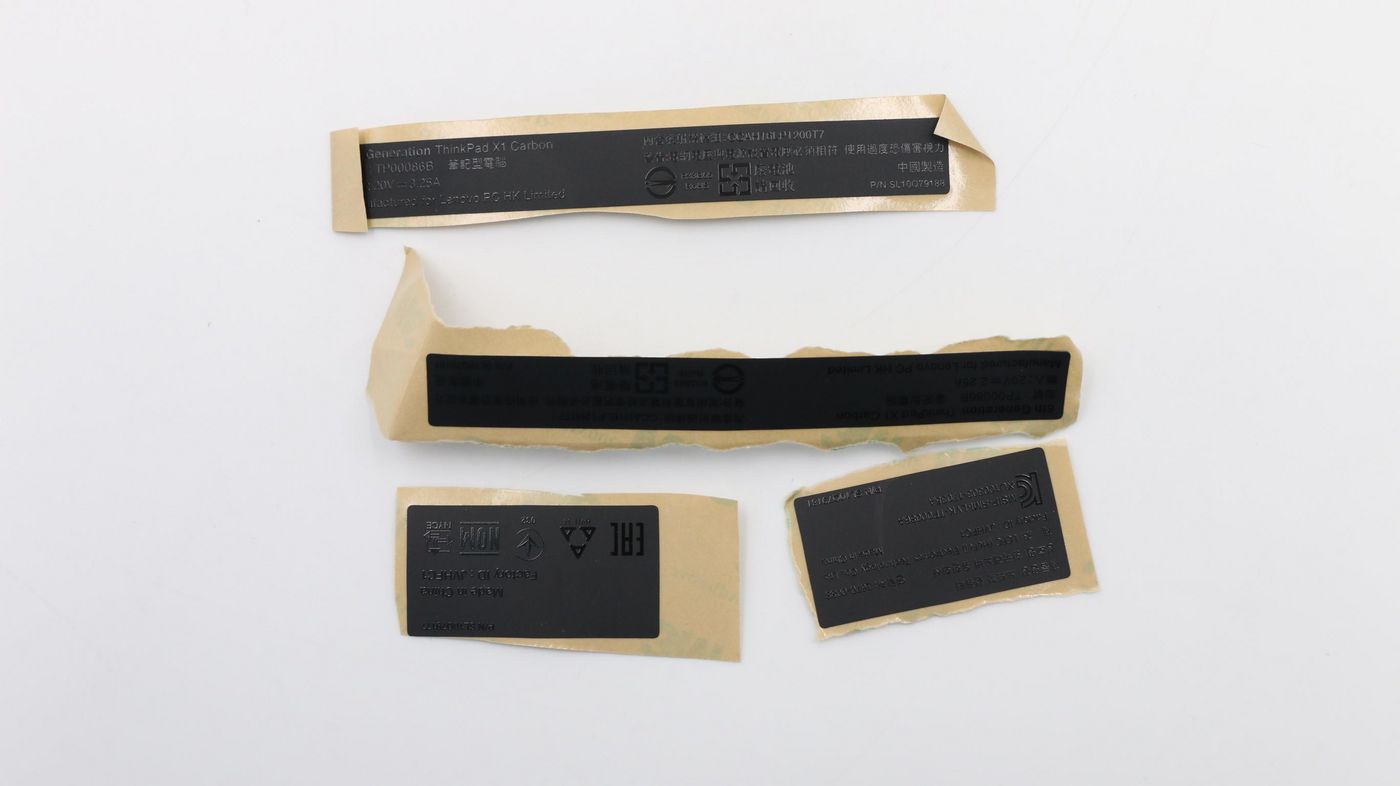 KIT GEO Label Black for Lenovo