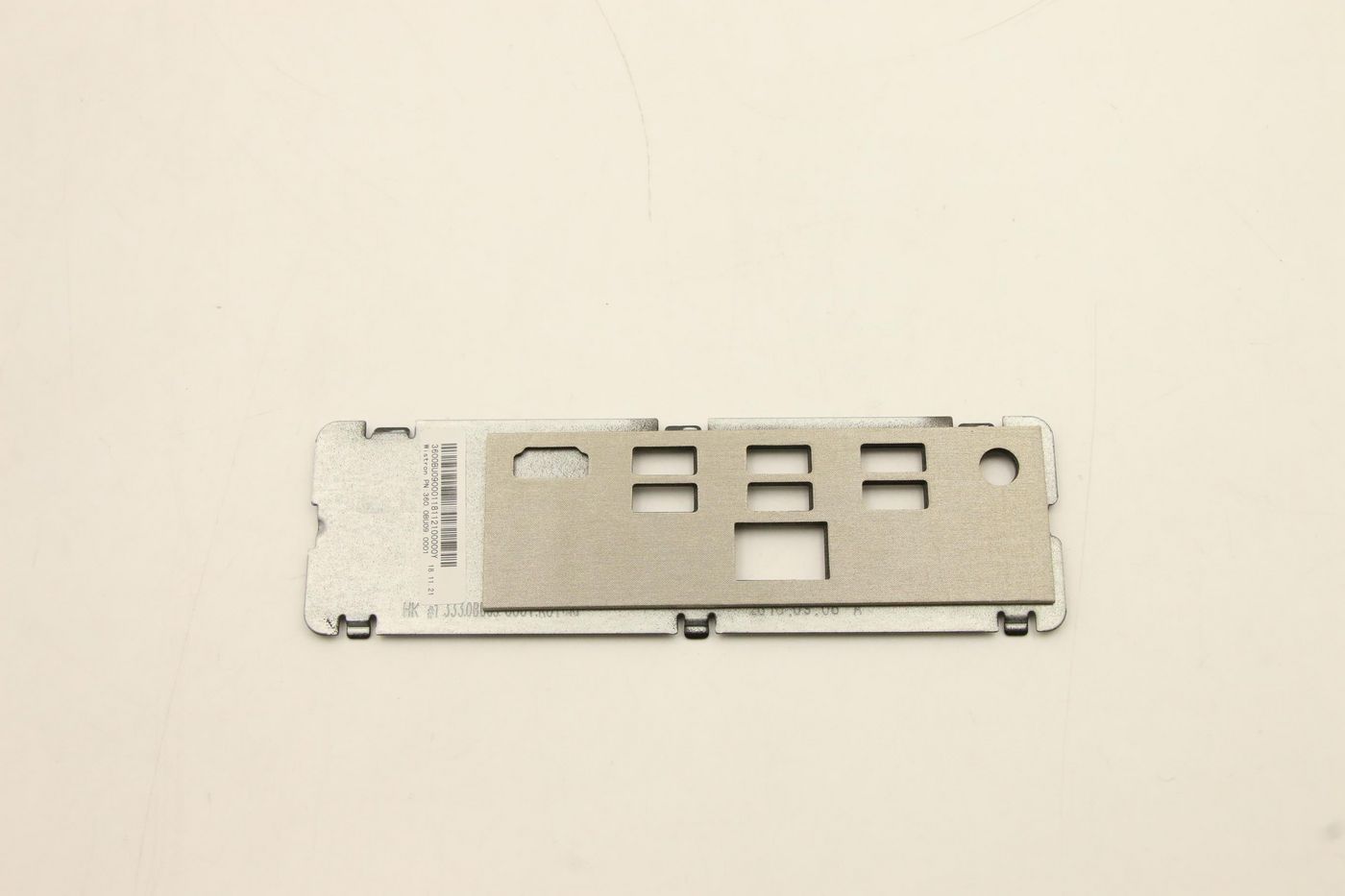 Rear IO Shield Assy,B450,WST