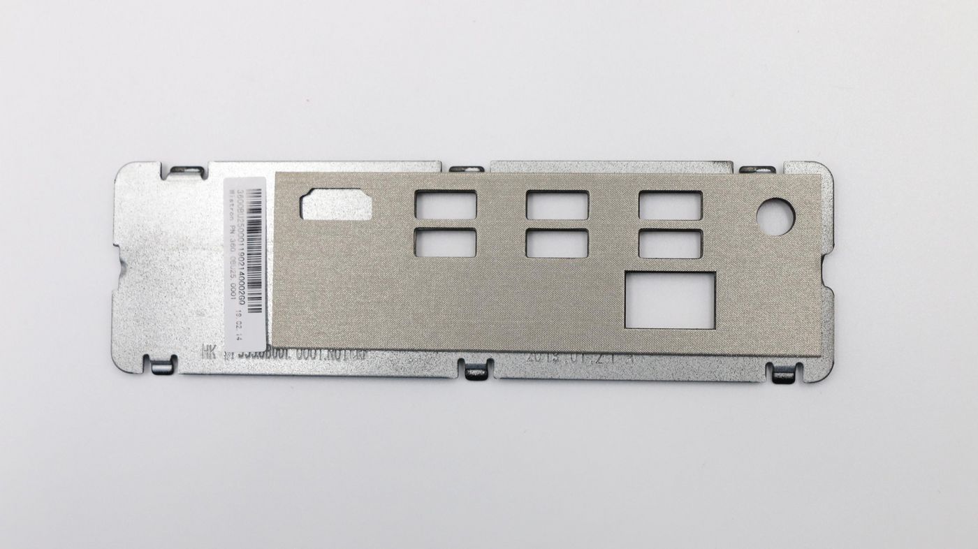 Rear shield assembly for 