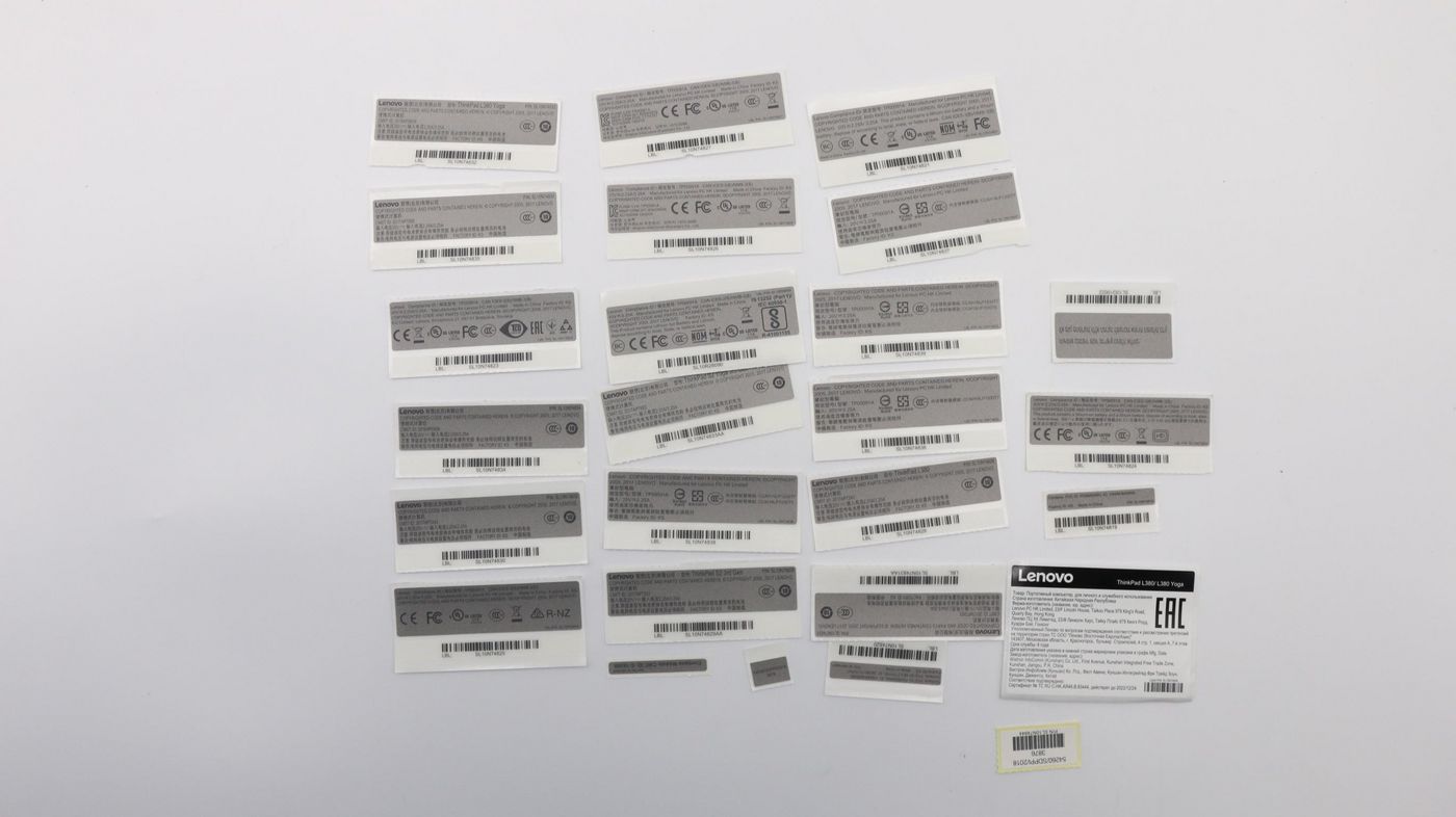 Silver GEO Label Kit for 