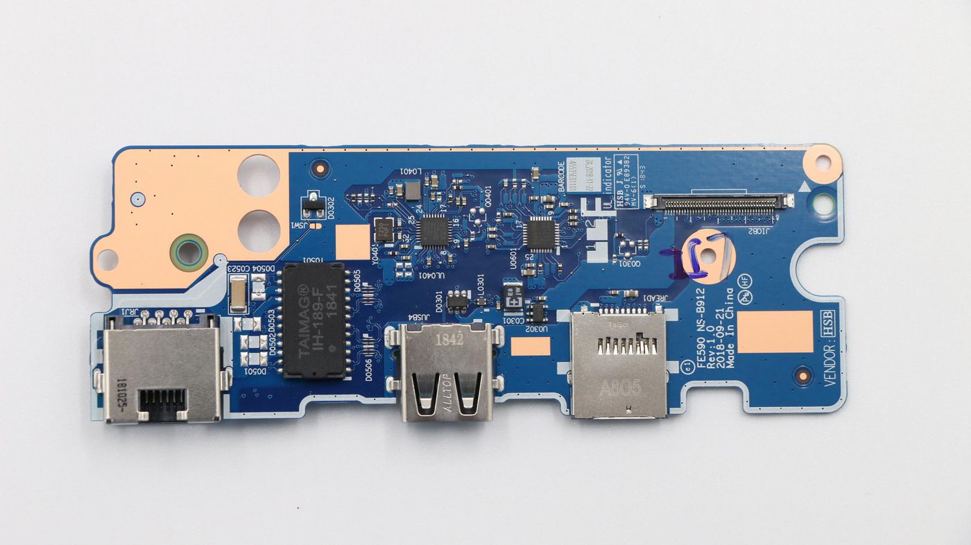 ThinkPad E590 I/O board
