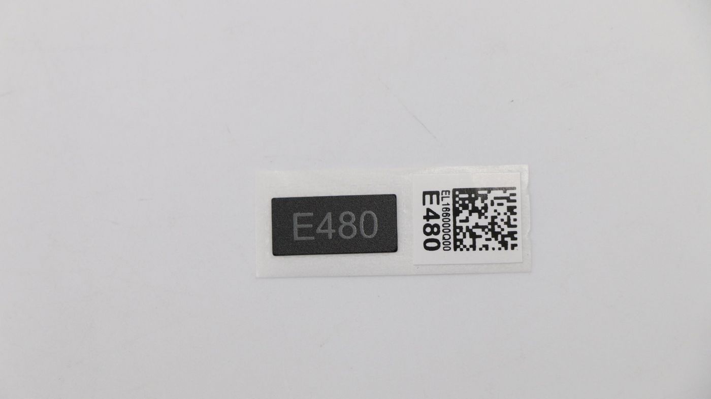 Lenovo Dooku intel E480 Name label