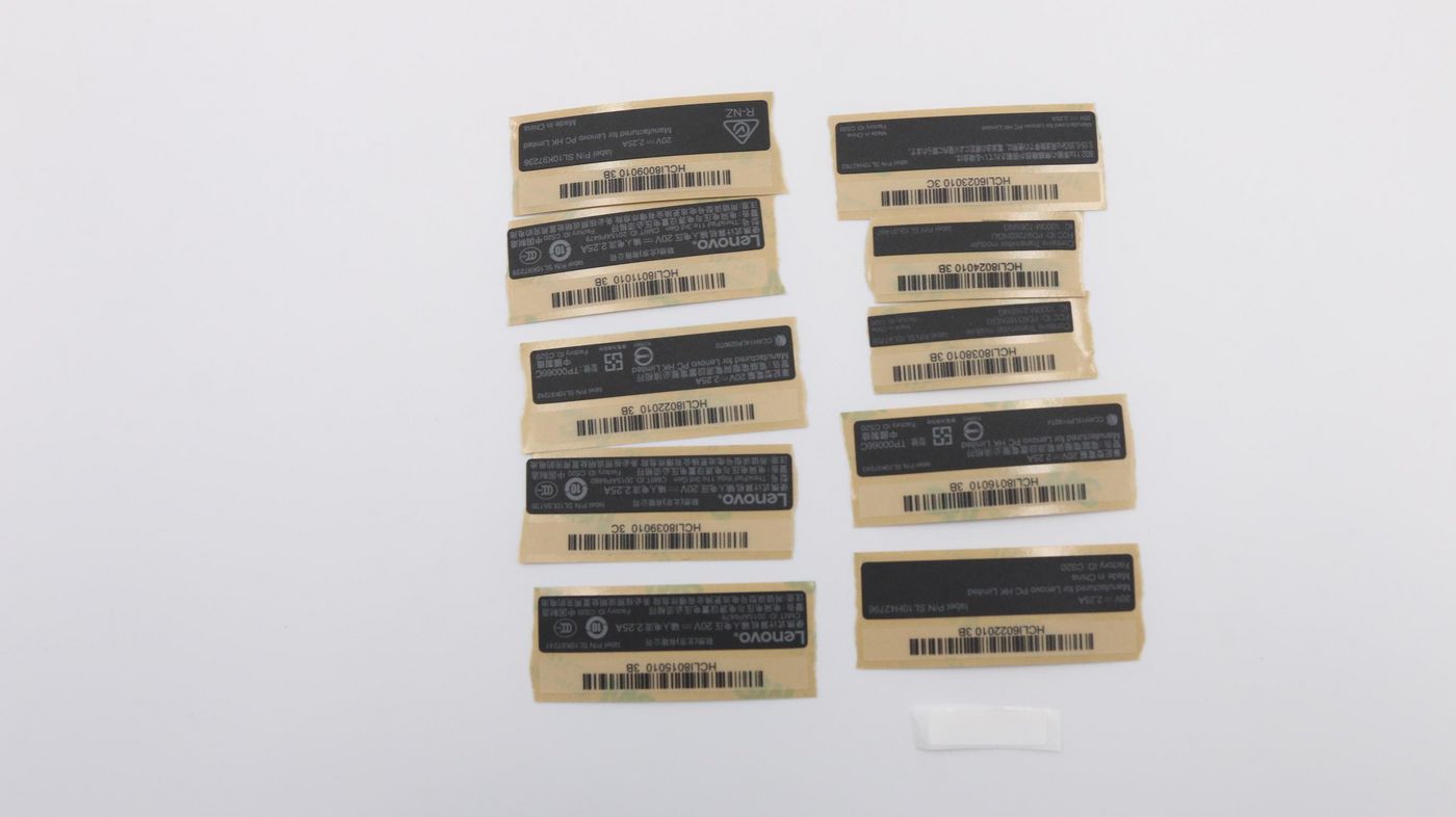 Lenovo Newton label kit