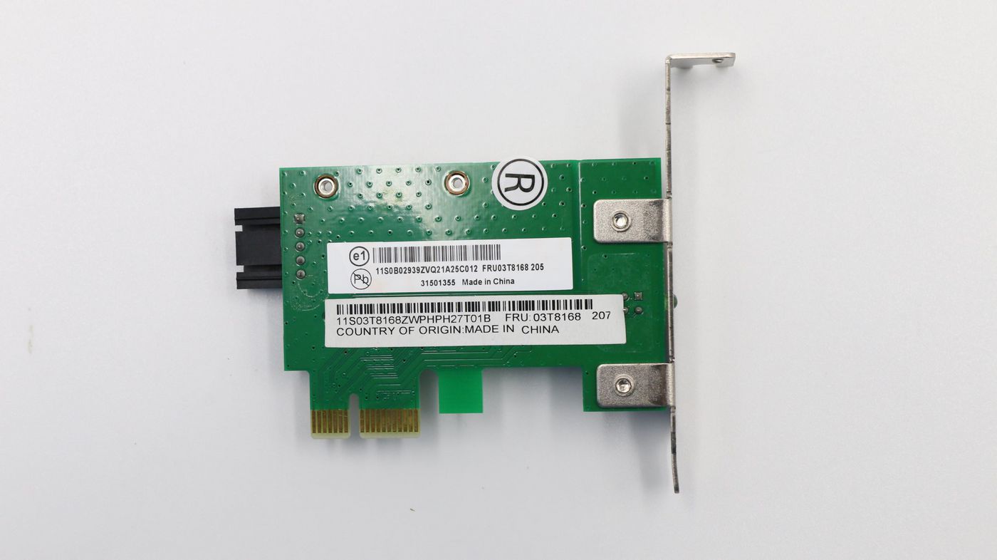 MiniPCIE to PCIE riser c