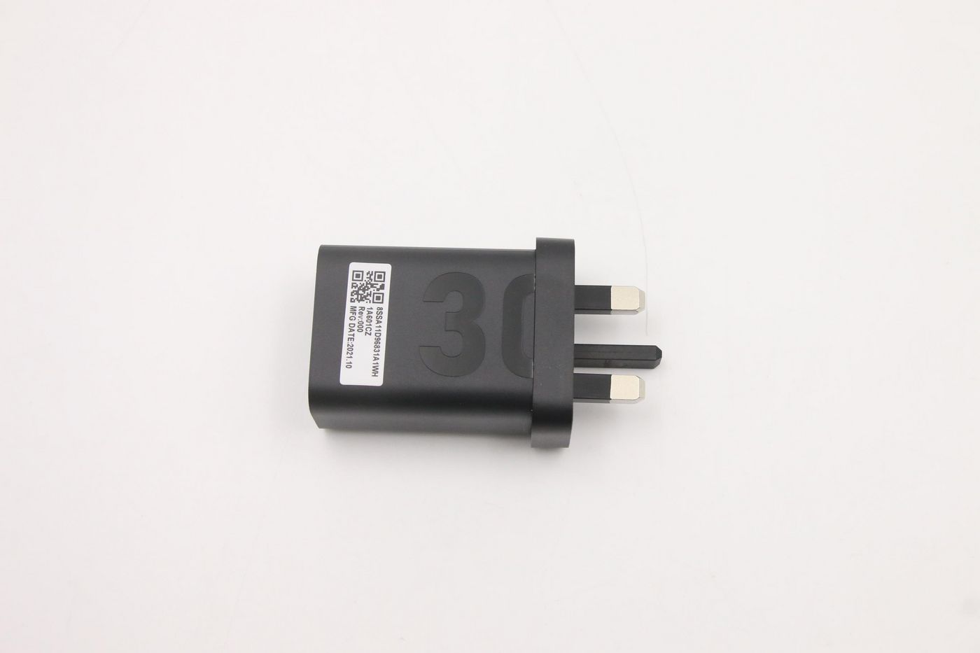 30W USB-C power adapter with 