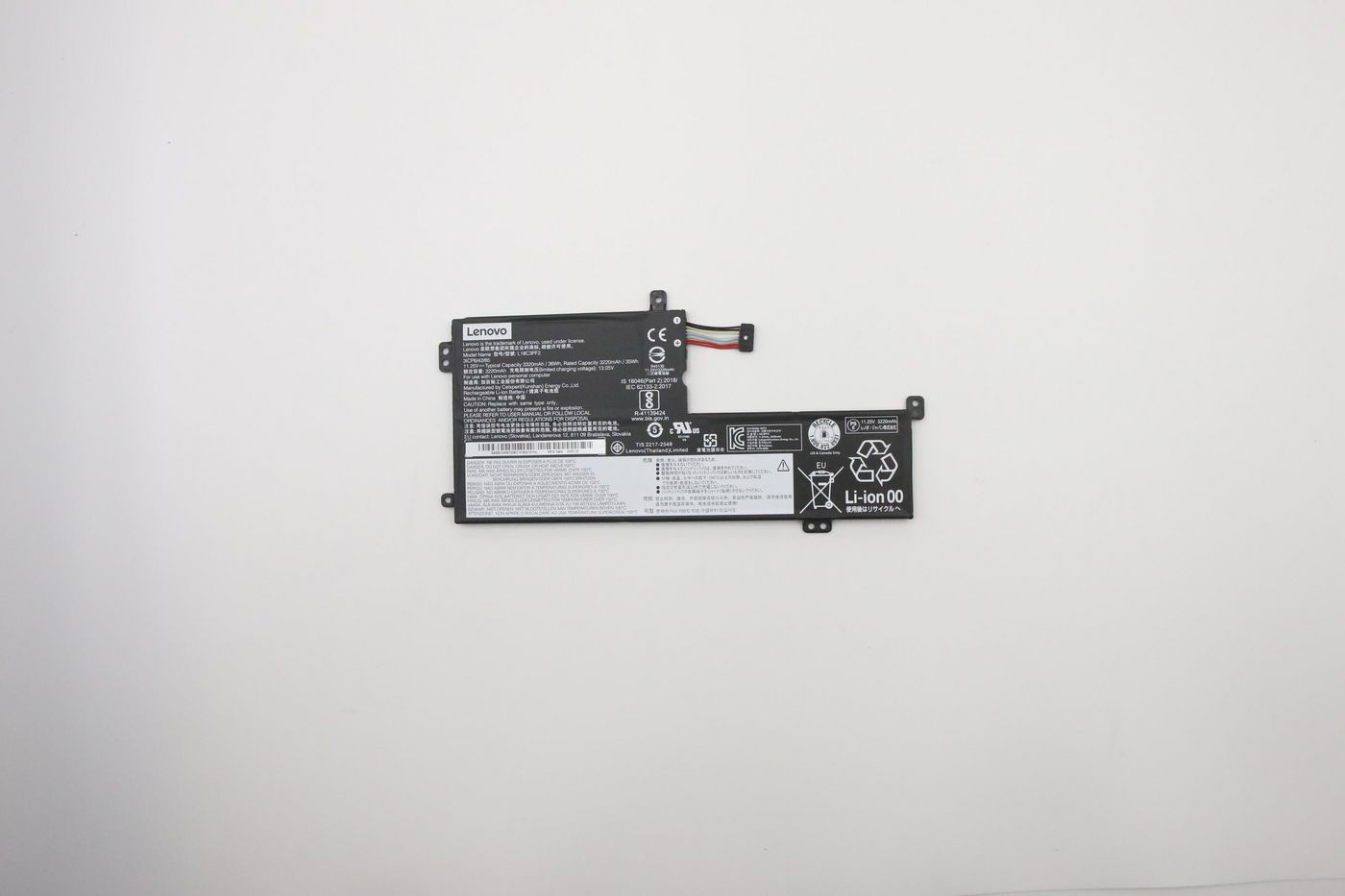 36Wh 11.25V 3-cell 