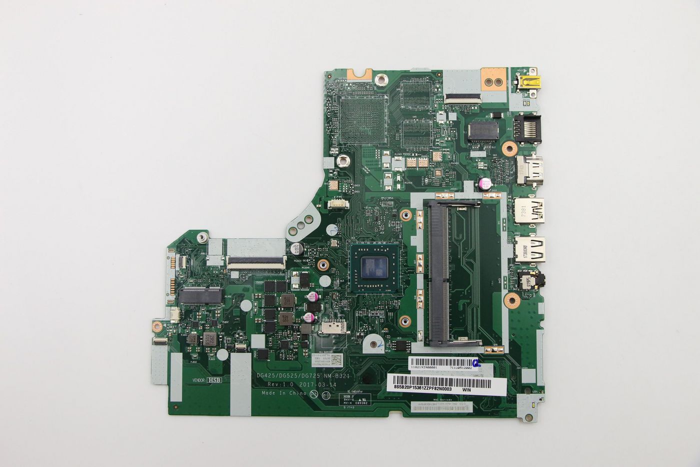 Lenovo Systemboard L80XWNMB321 A99420 UMA NFP WIN