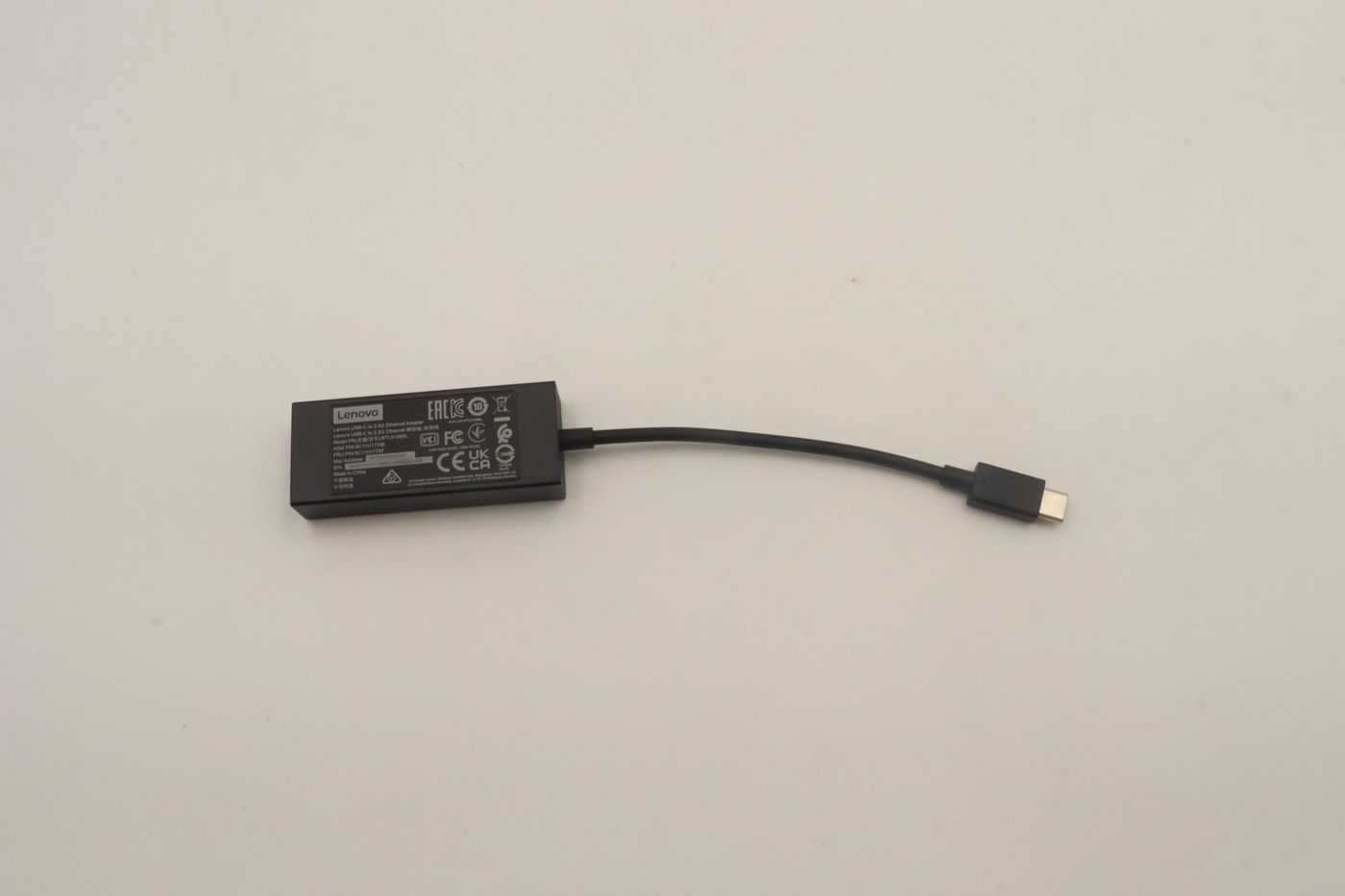 USB-C 2.5G Ethernet adapter