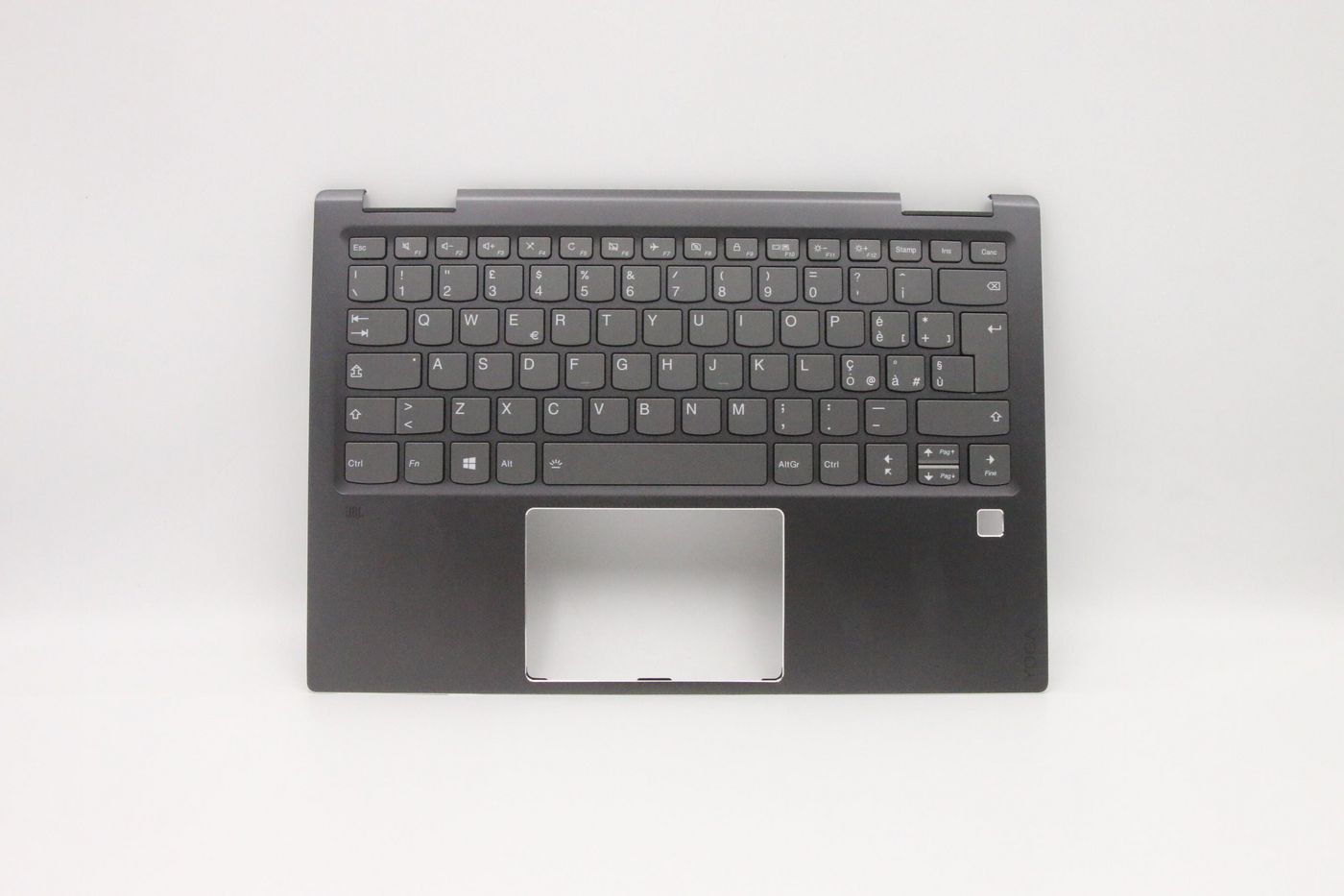 upper case and keyboard for