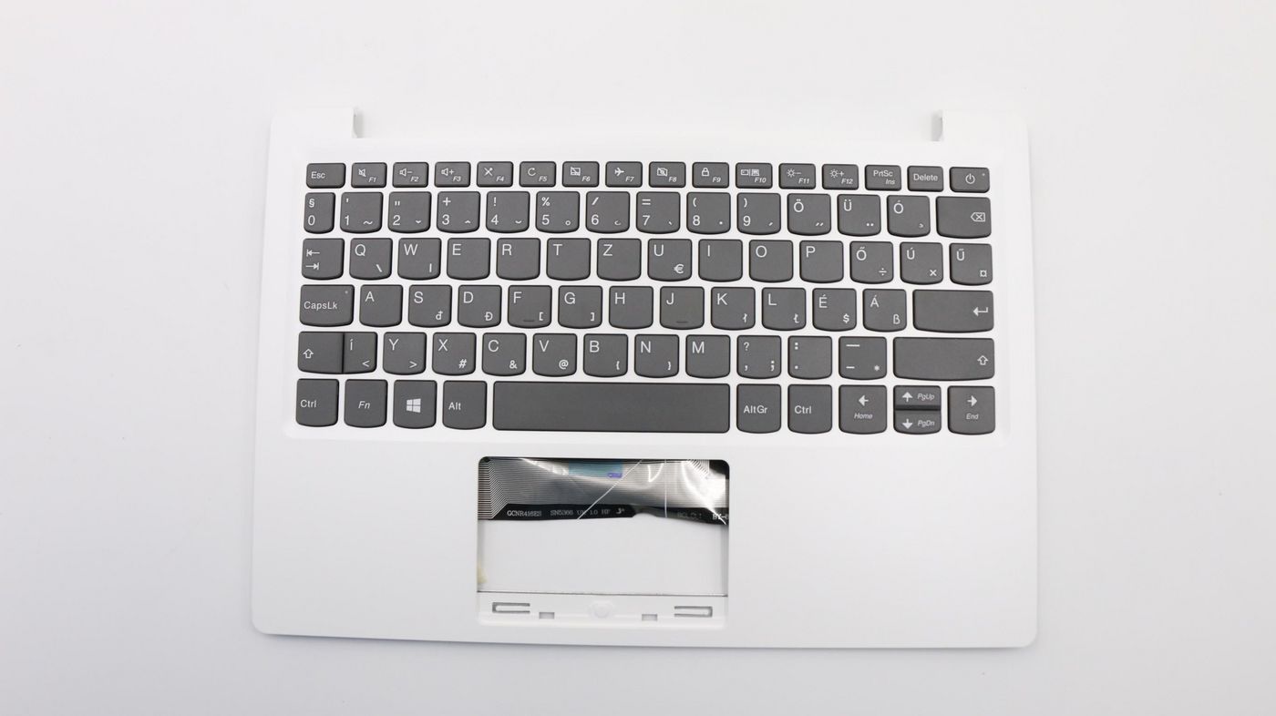 Lenovo Cover Upper w/ Keyboard HUN White