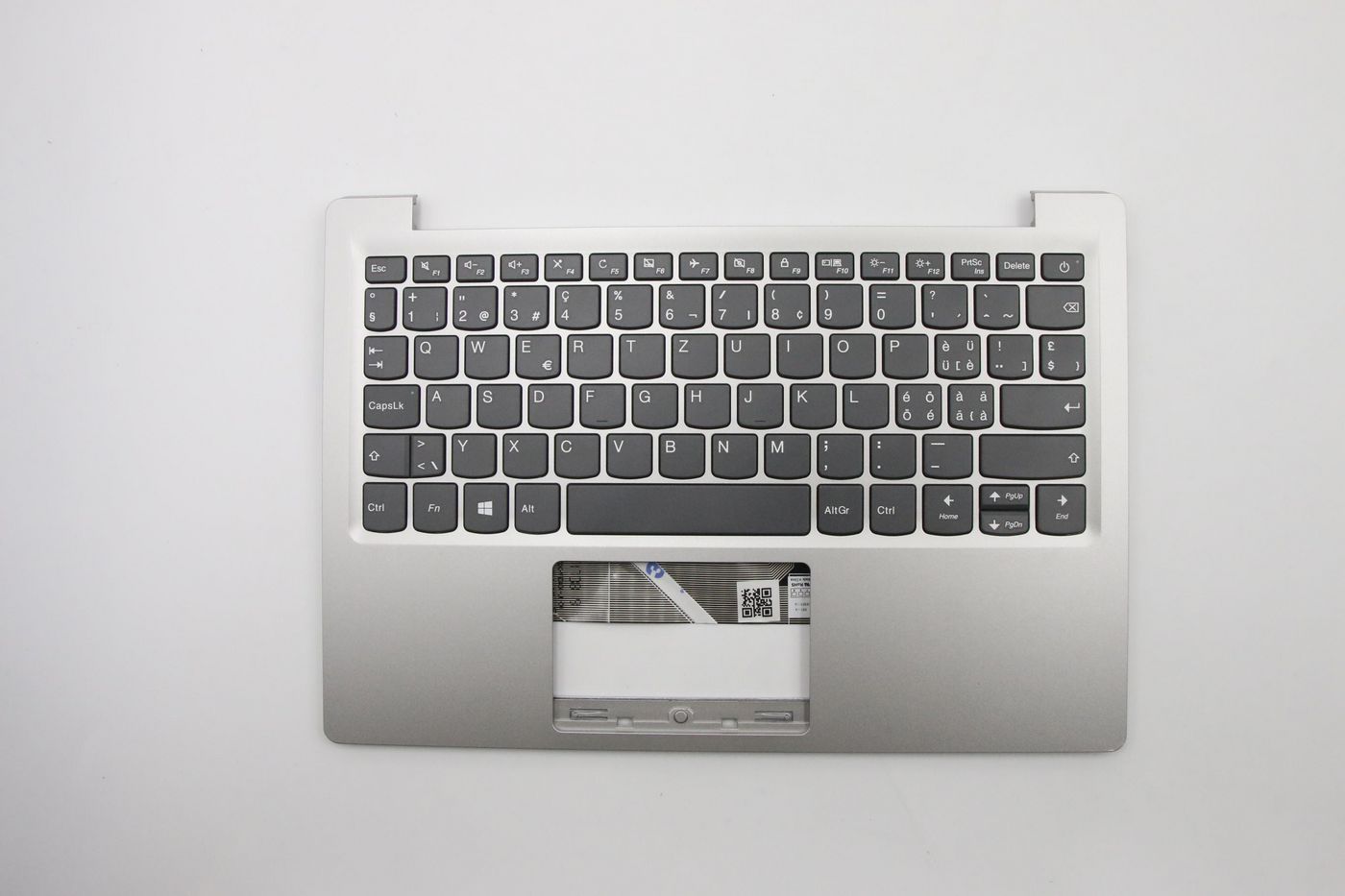 Grey up case assembly for