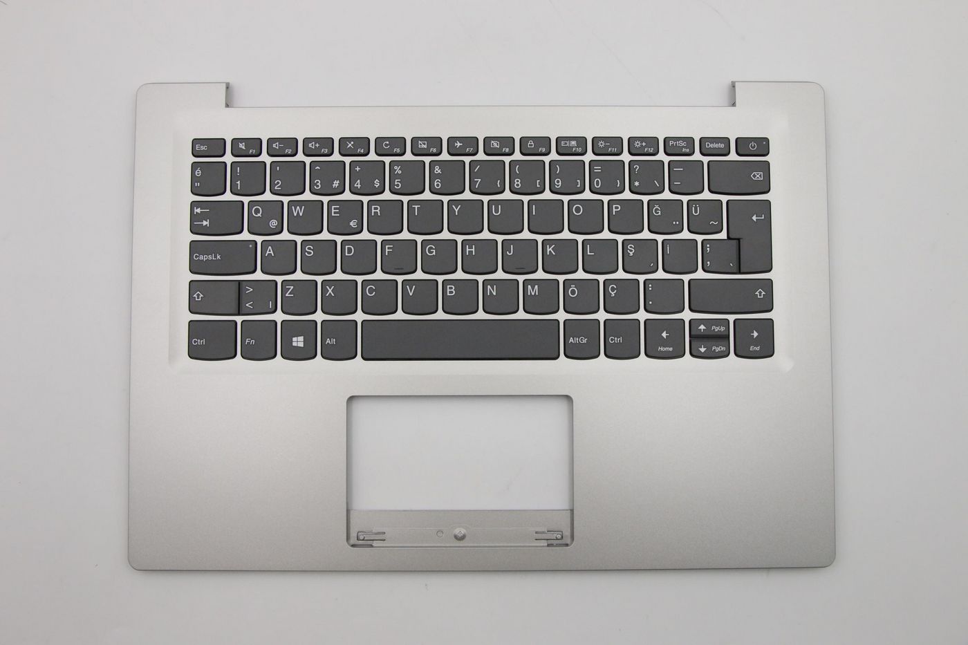 Lenovo Cover Upper Case w/ Keyboard TUR Grey