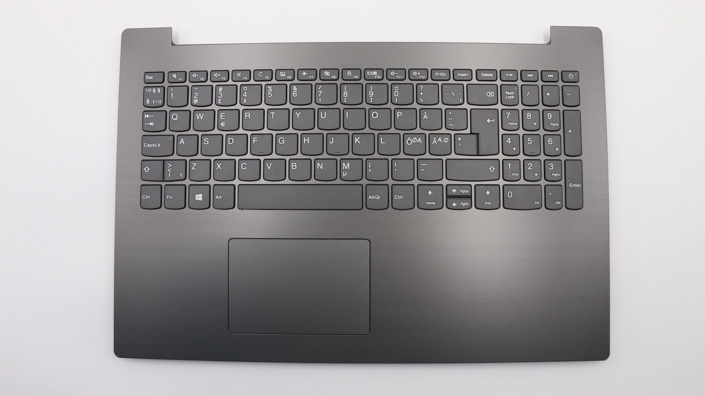 Lenovo Cover Upper Case W/KB L81DC IRON GREY NORDIC KB W/TOU