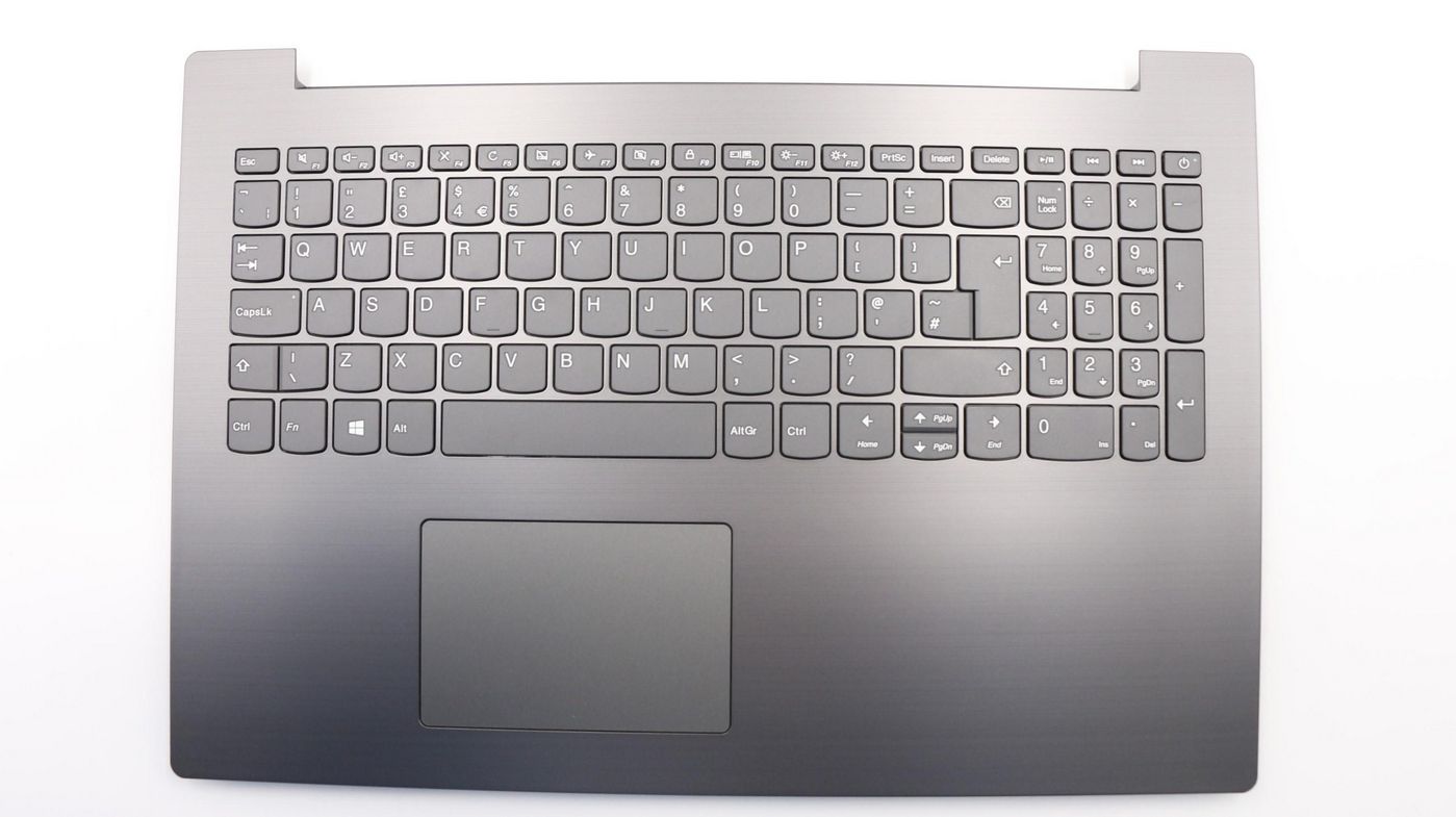 Lenovo Cover Upper Case W/KB L81EY IRON GREY ENGLISH-UK KB W
