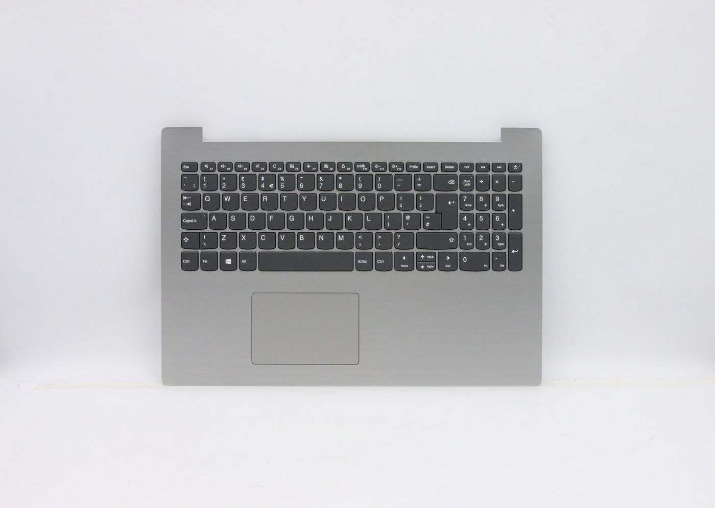 Lenovo Cover Upper Case W/KB L81EY PLATINUM GREY ENGLISH-UK