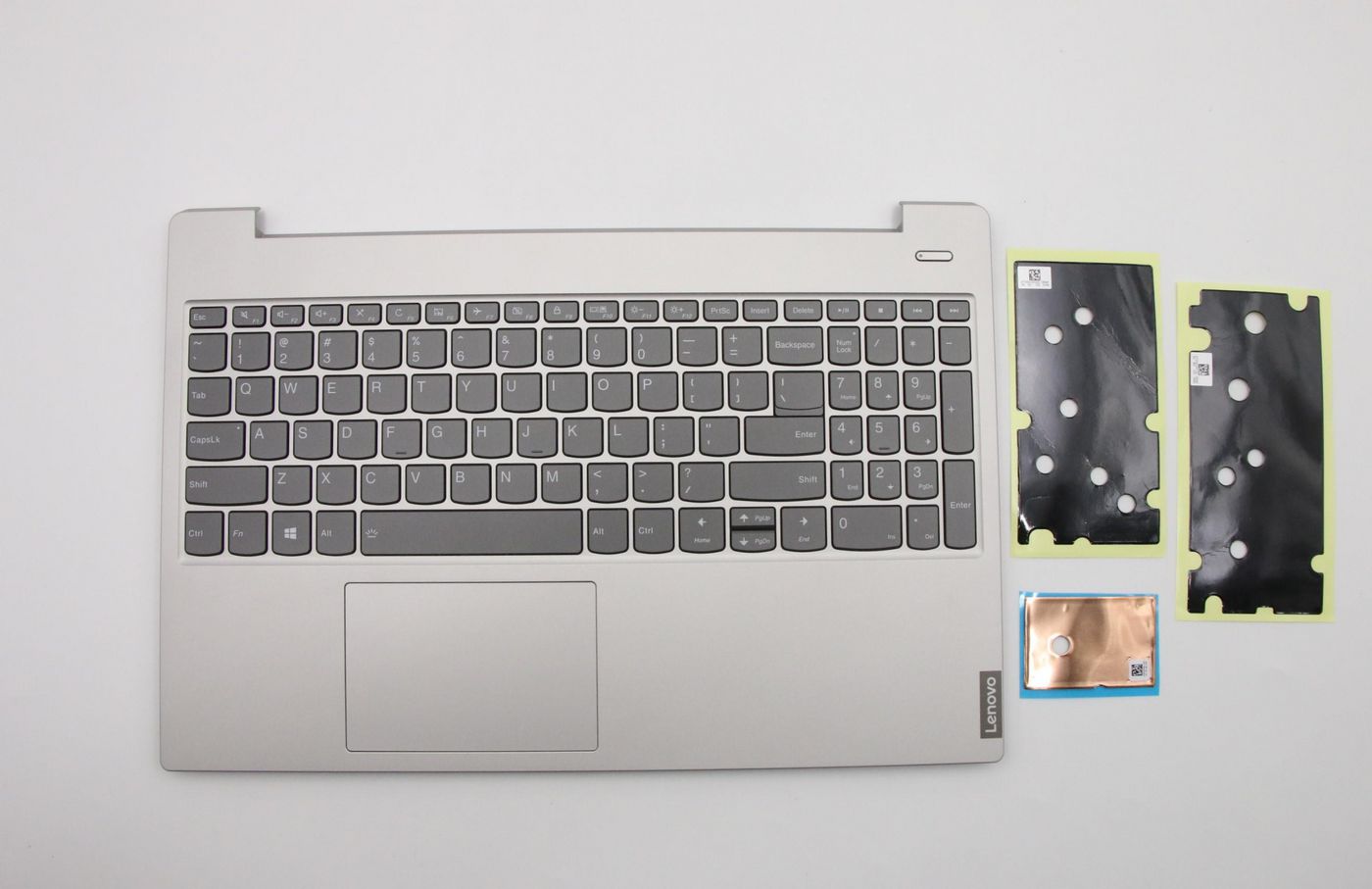 Gray upper case with keyboard 