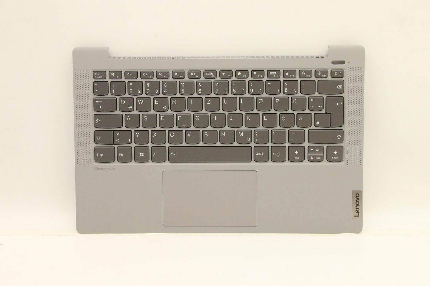 Lenovo Cover Upper w/ Keyboard Silver FP BLKB GER