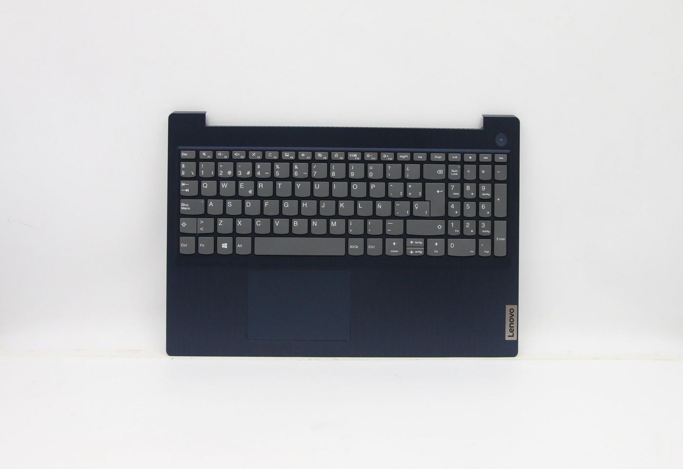 Upper case and keyboard 