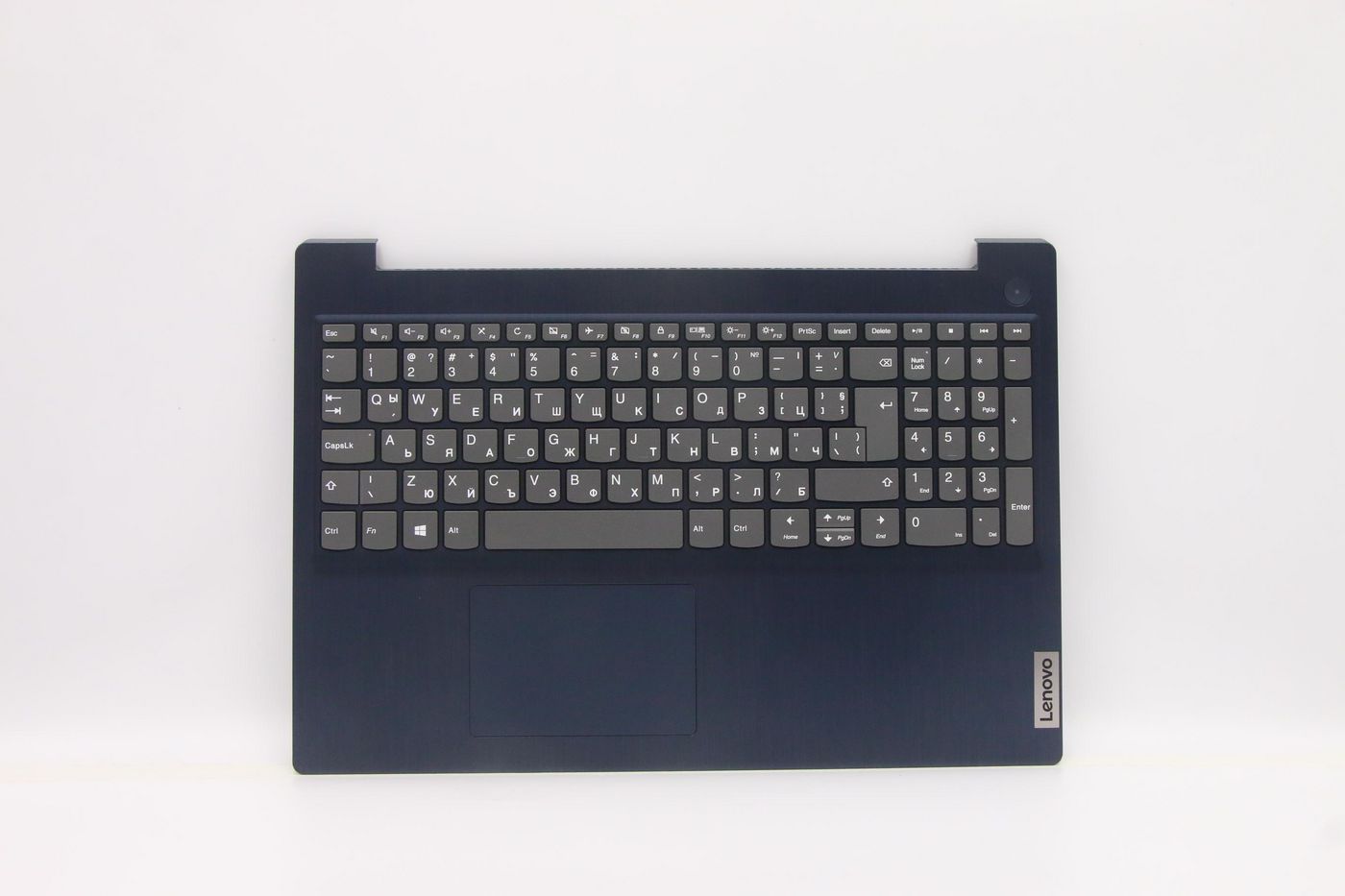 Upper case and keyboard 