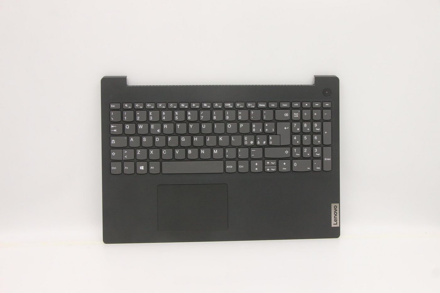 Upper case and keyboard 