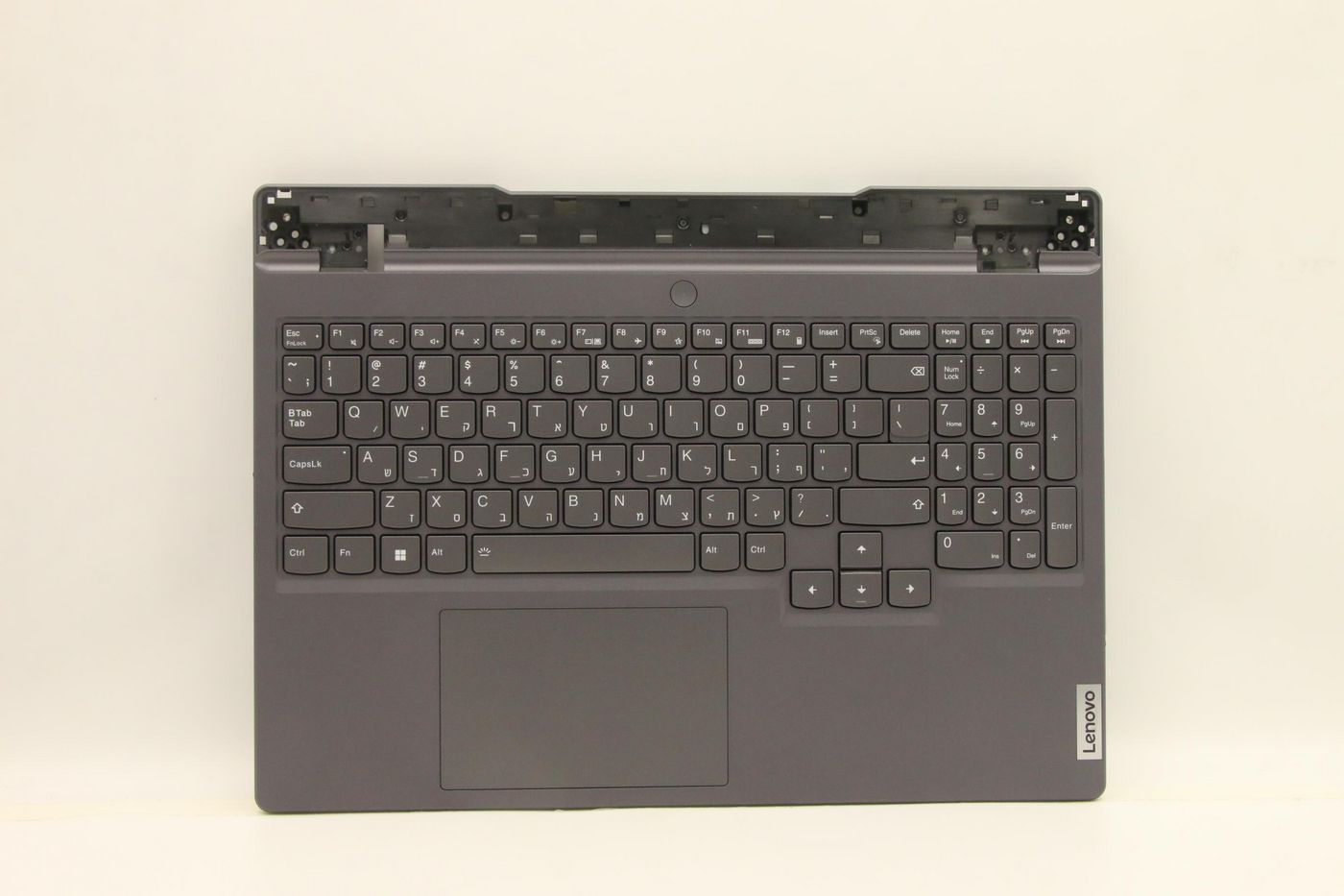 Lenovo Cover Upper Case w/ Keyboard HBW L82RC STGY RGB