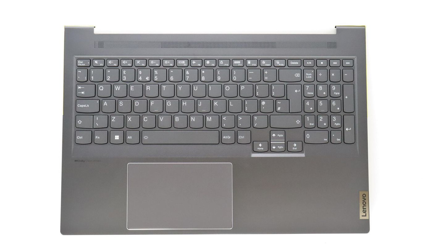 Integrated notebook keyboard 