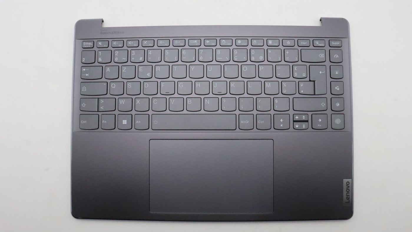 Lenovo Cover Top w/ Keyboard French European L83B1 STGY