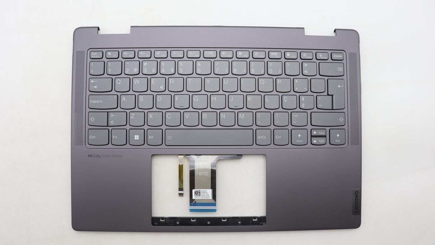 Lenovo Cover Top w/ Keyboard Portuguese H 82YM NFP STGY
