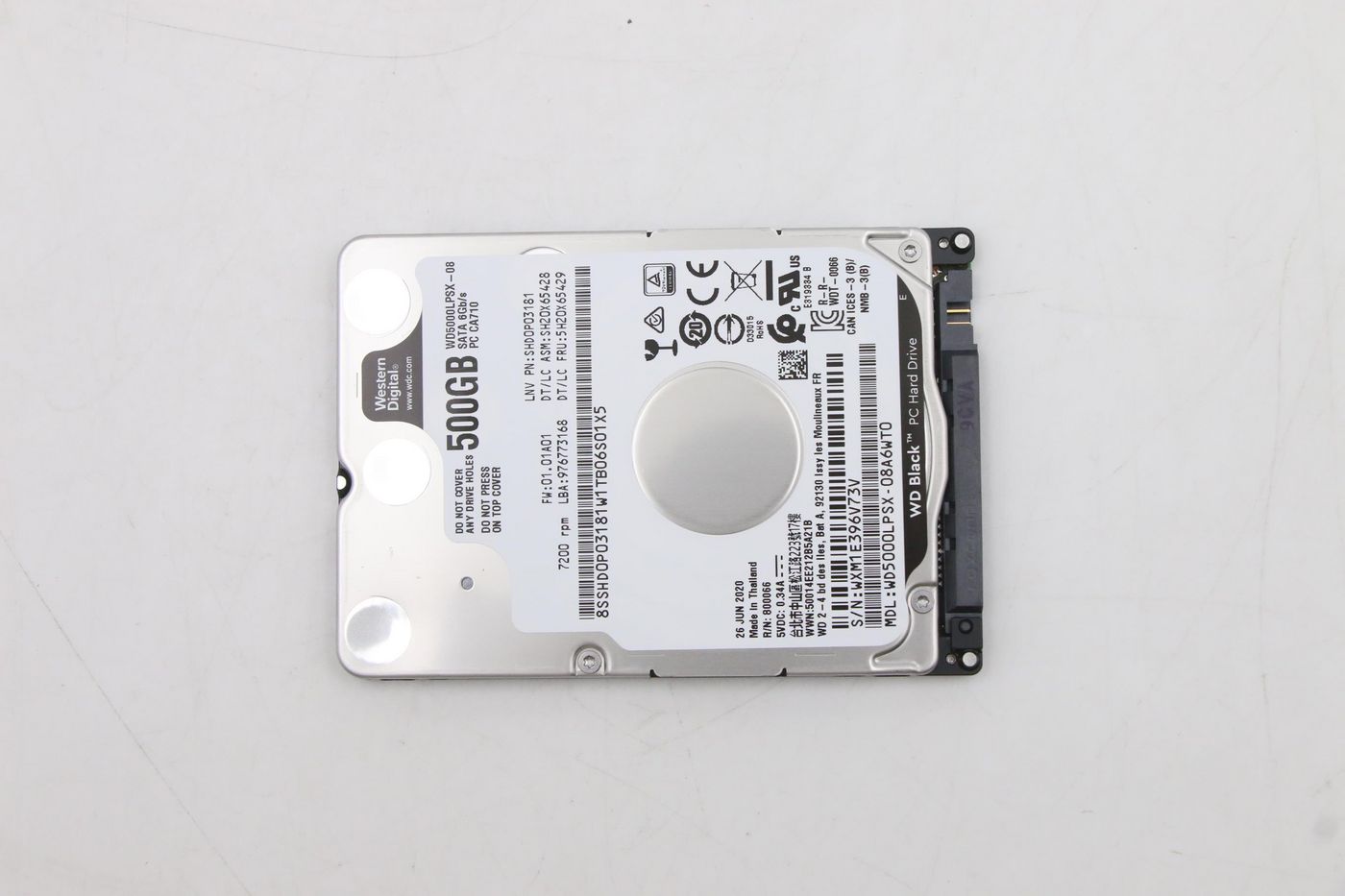 Lenovo WD MZ1000S 2.5 500G 7200