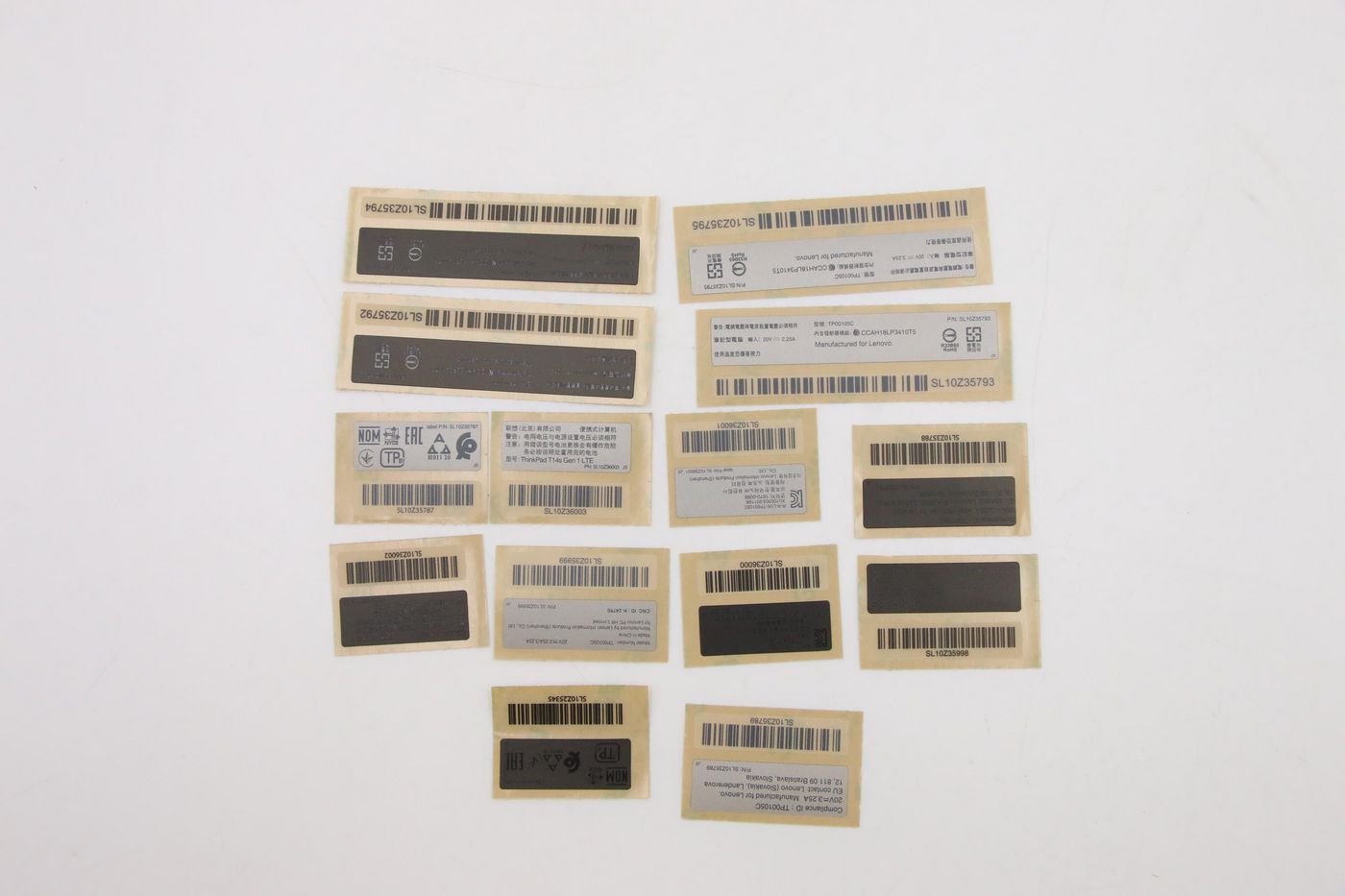 FRU Label Kit for LIPC