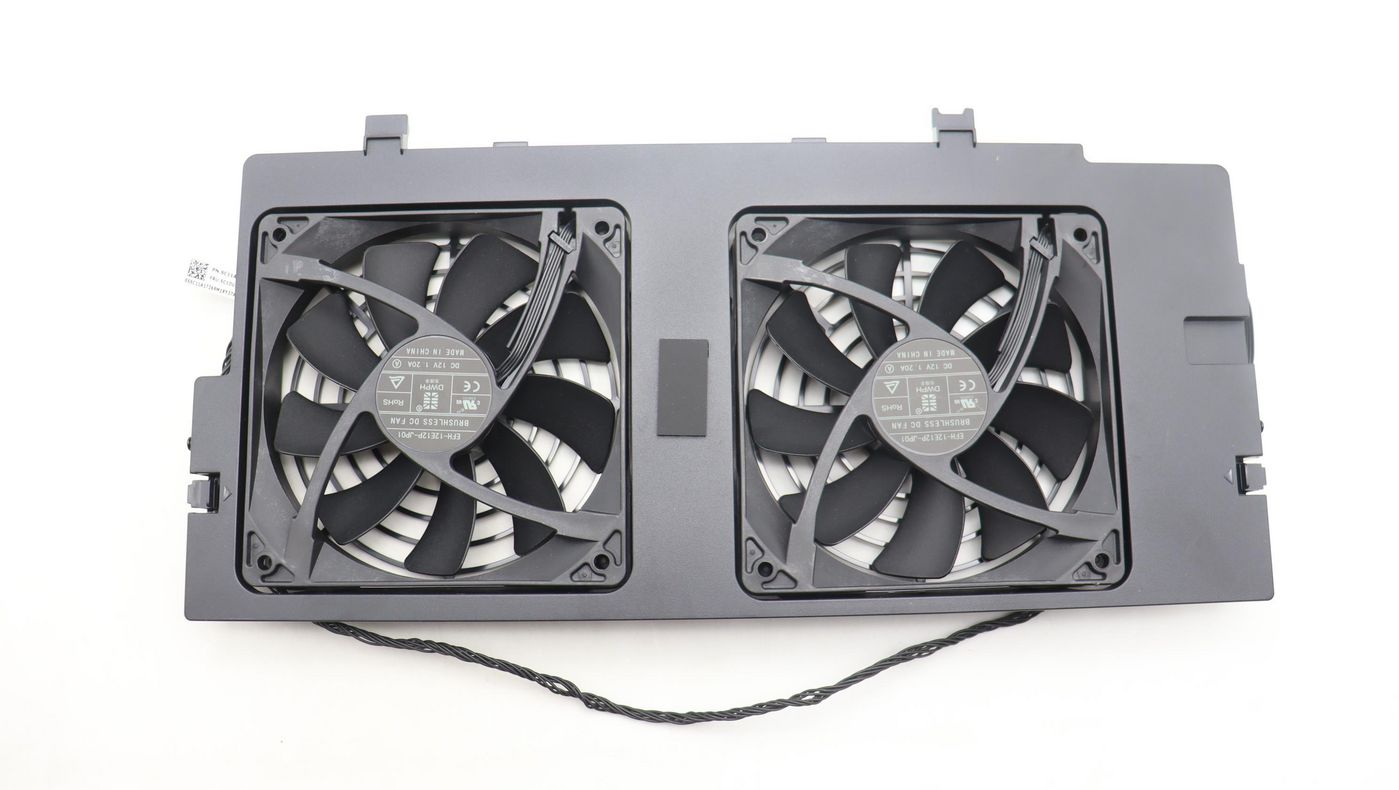 side fan assembly for cooling