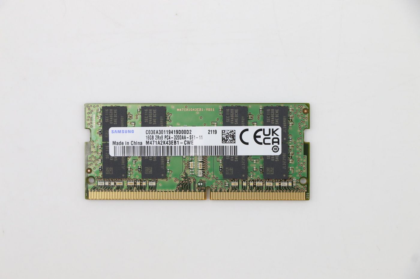 16GB DDR4-3200 SoDIMM пам'ять