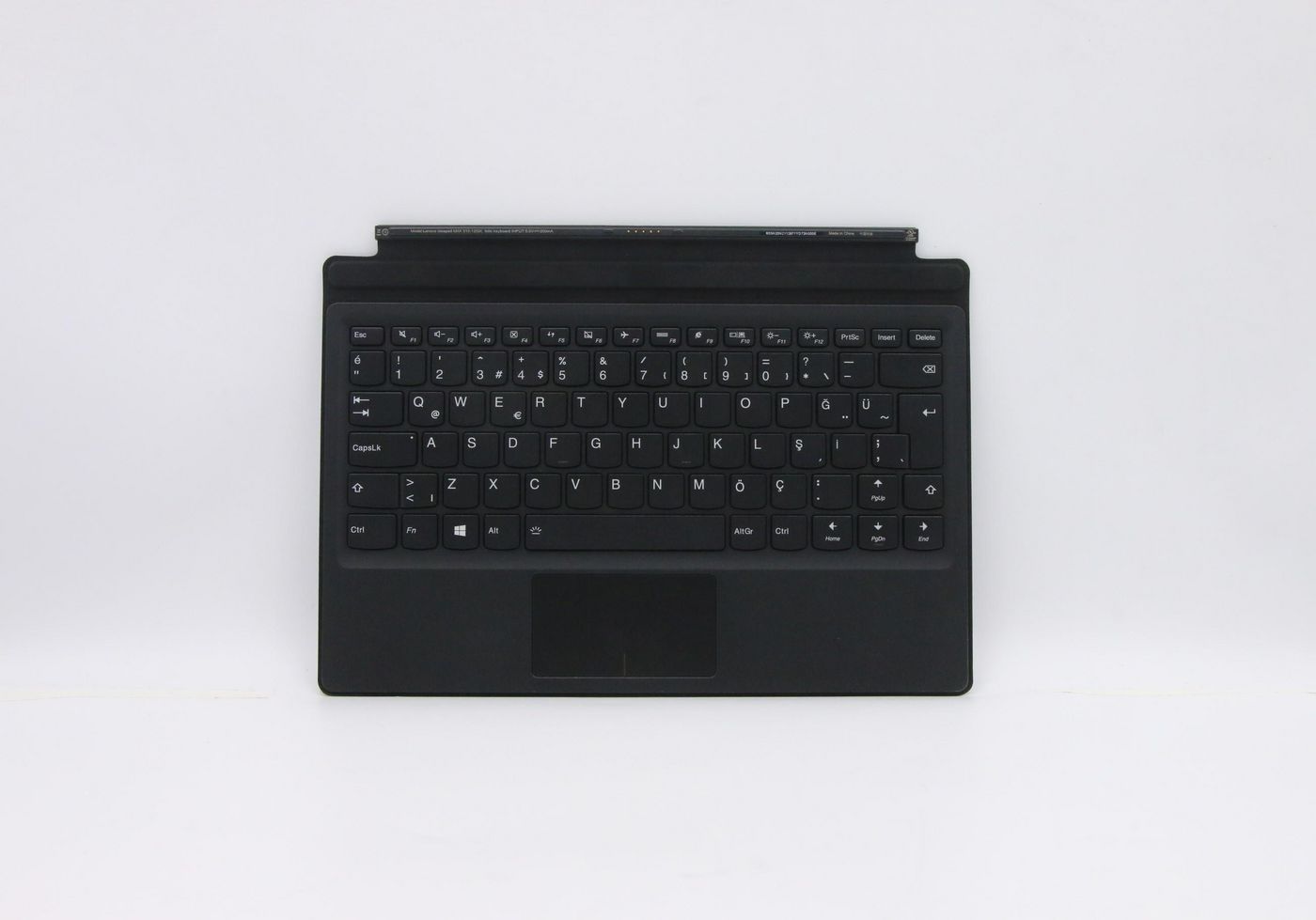 Backlit keyboard dock for 