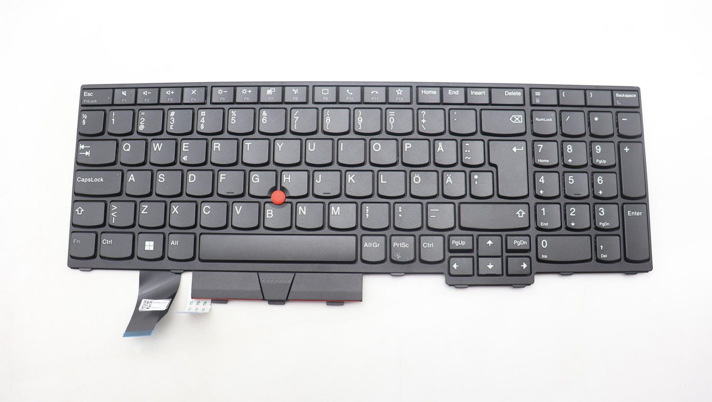 Lenovo Keyboard w/o BL Swedish/Fin
