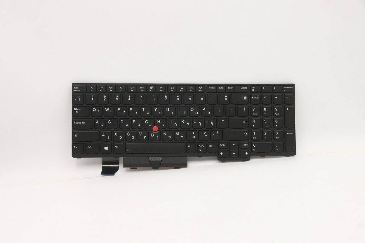 Lenovo Keyboard w/ BL Hebrew