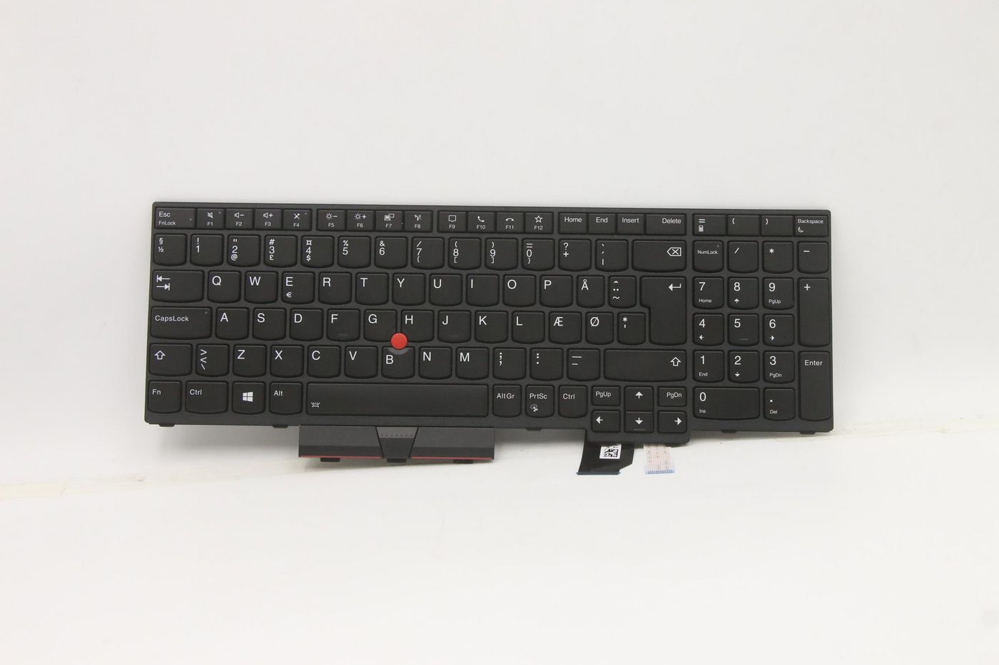 Lenovo Keyboard w/ Backlight Danish