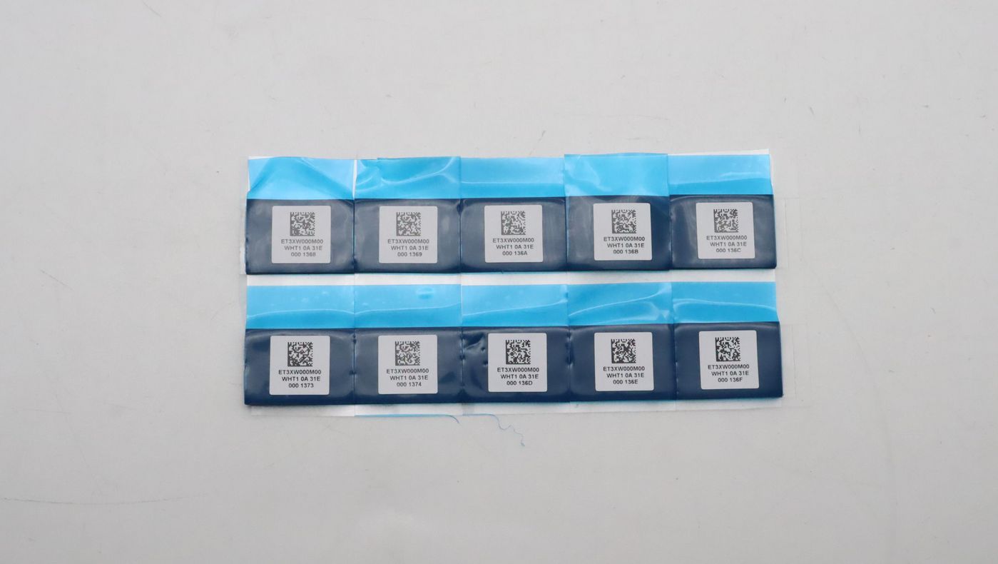 Thermal pad for 2242 SSDs, 10 