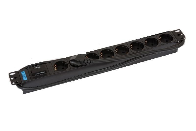 Surge Protector Black 8 Ac 