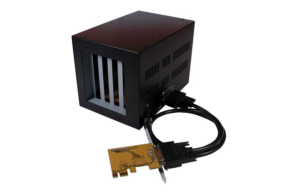 Pci-Express Bus To 4X Pci 