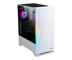X3 White Computer Case Midi 