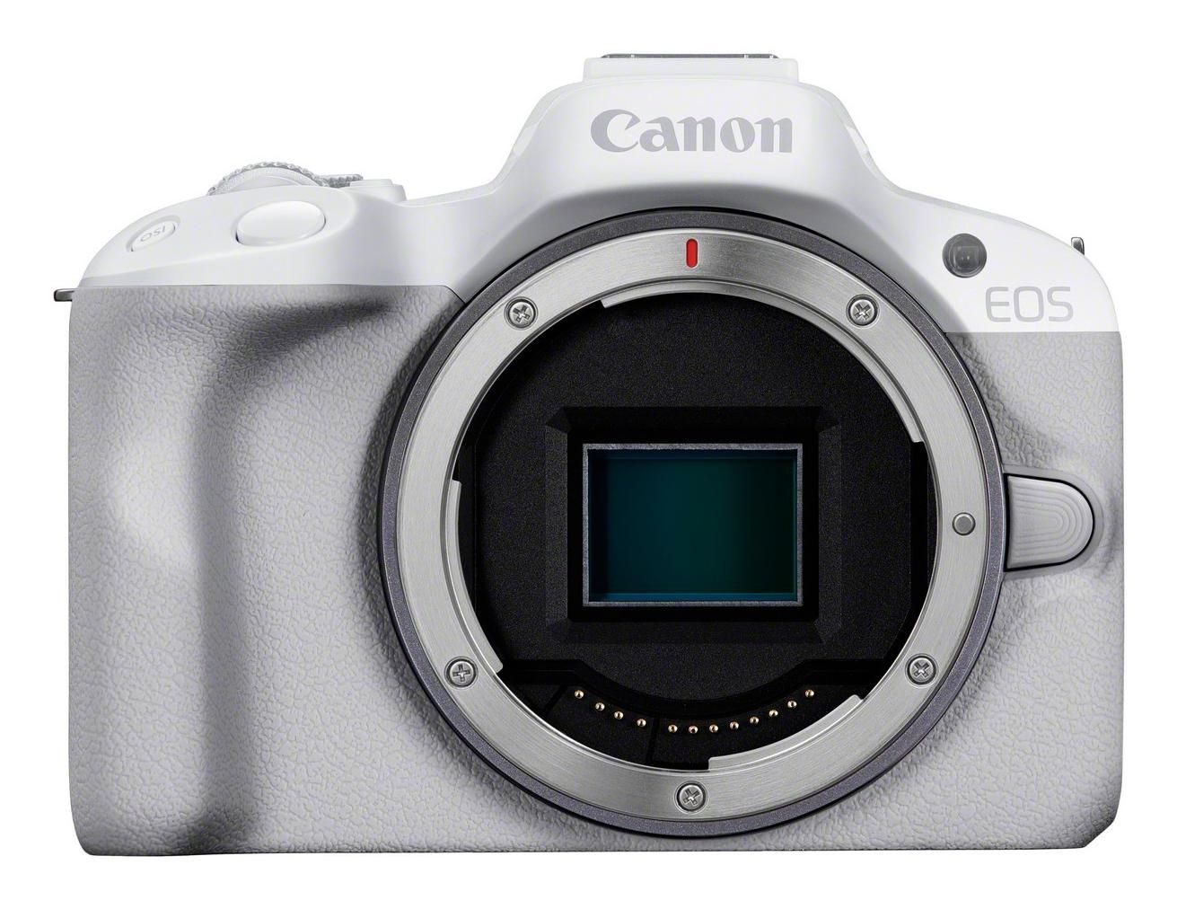 Eos R50, White + Rf-S 18-45Mm 