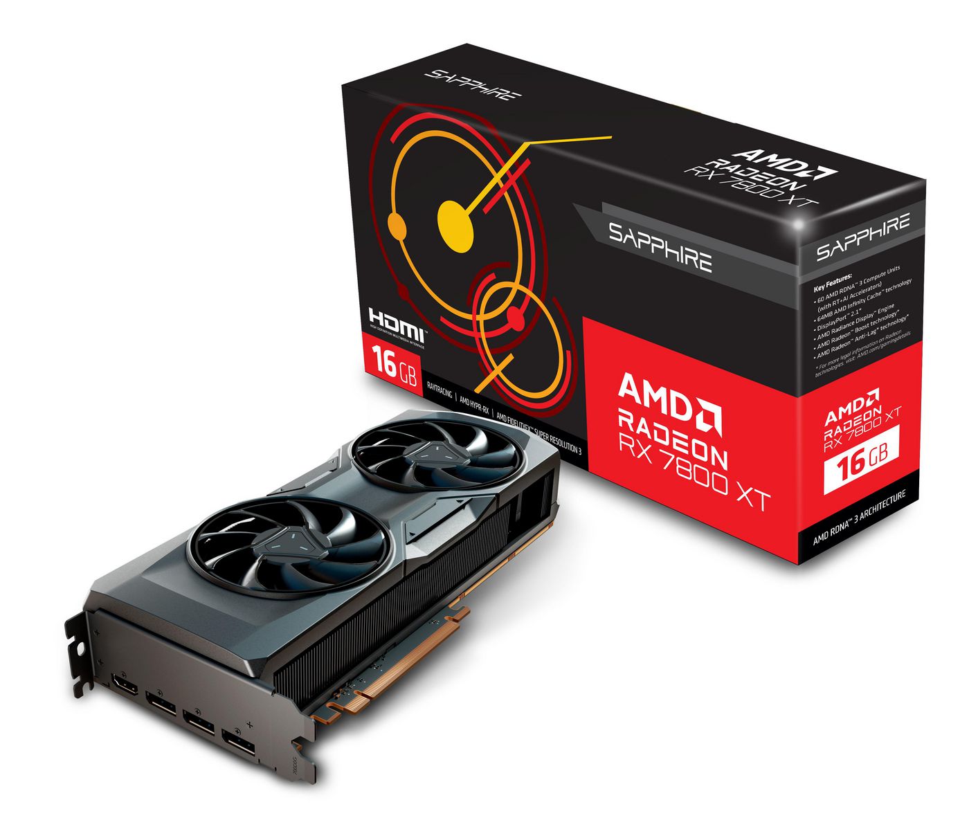 Radeon Rx 7800 Xt Amd 16 Gb 