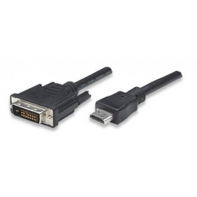 Video Cable Hdmi To Dvi-D M/M 