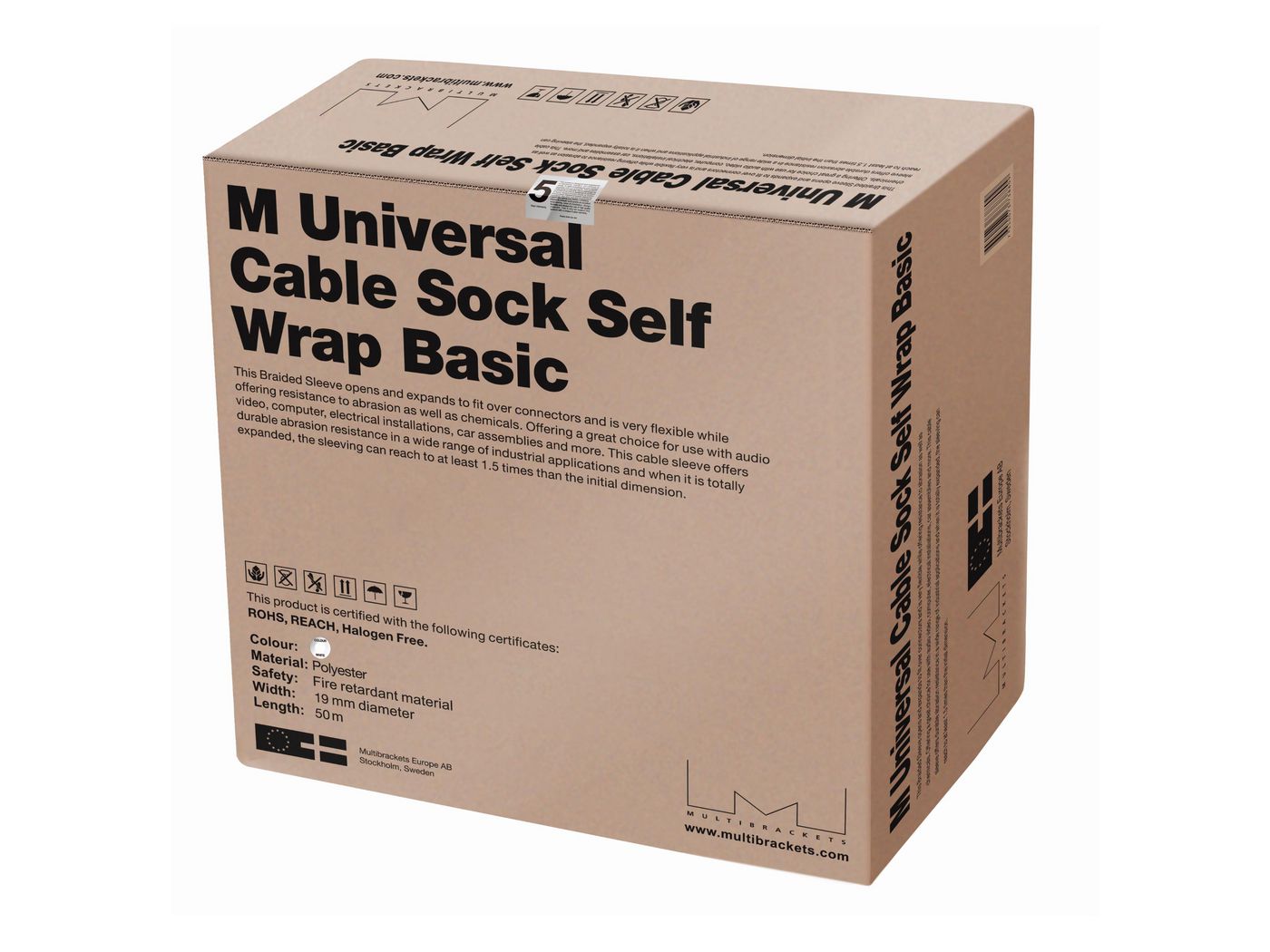 M Universal Cable Sock Self 