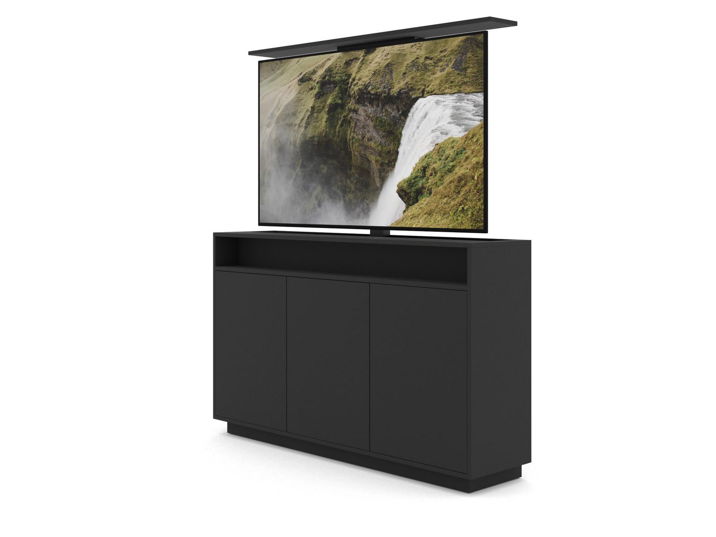 M AV-Cabinet TV-Lift 65" Black
