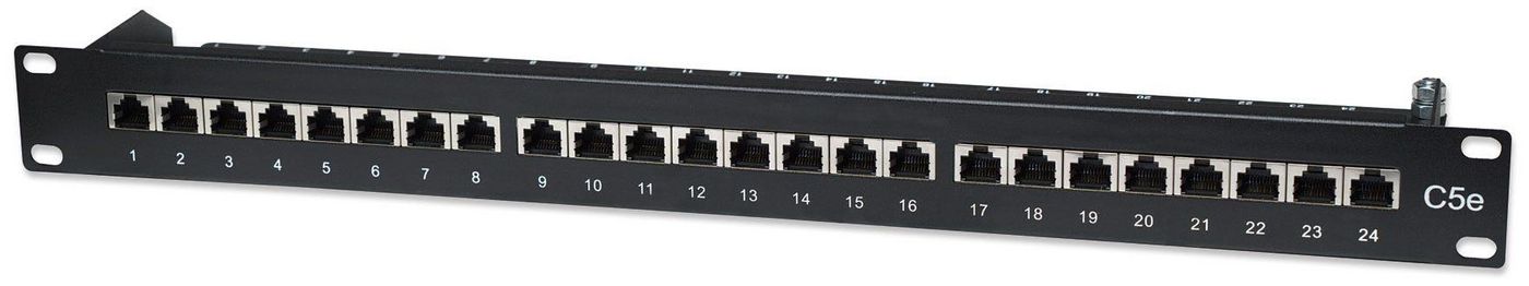 Cat5e Shielded Patch Panel