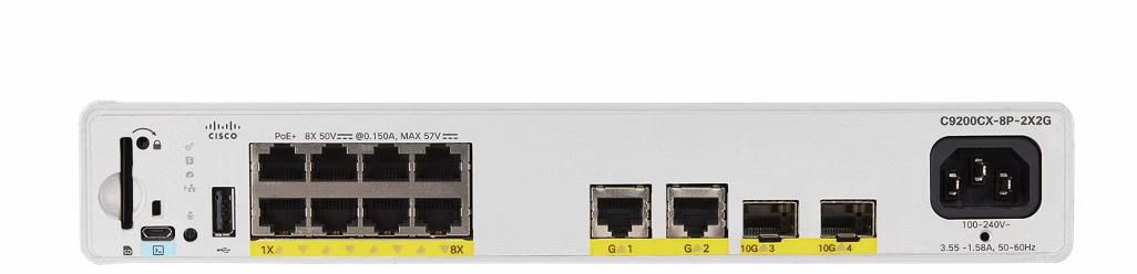 P-2X2G-E Network Switch 