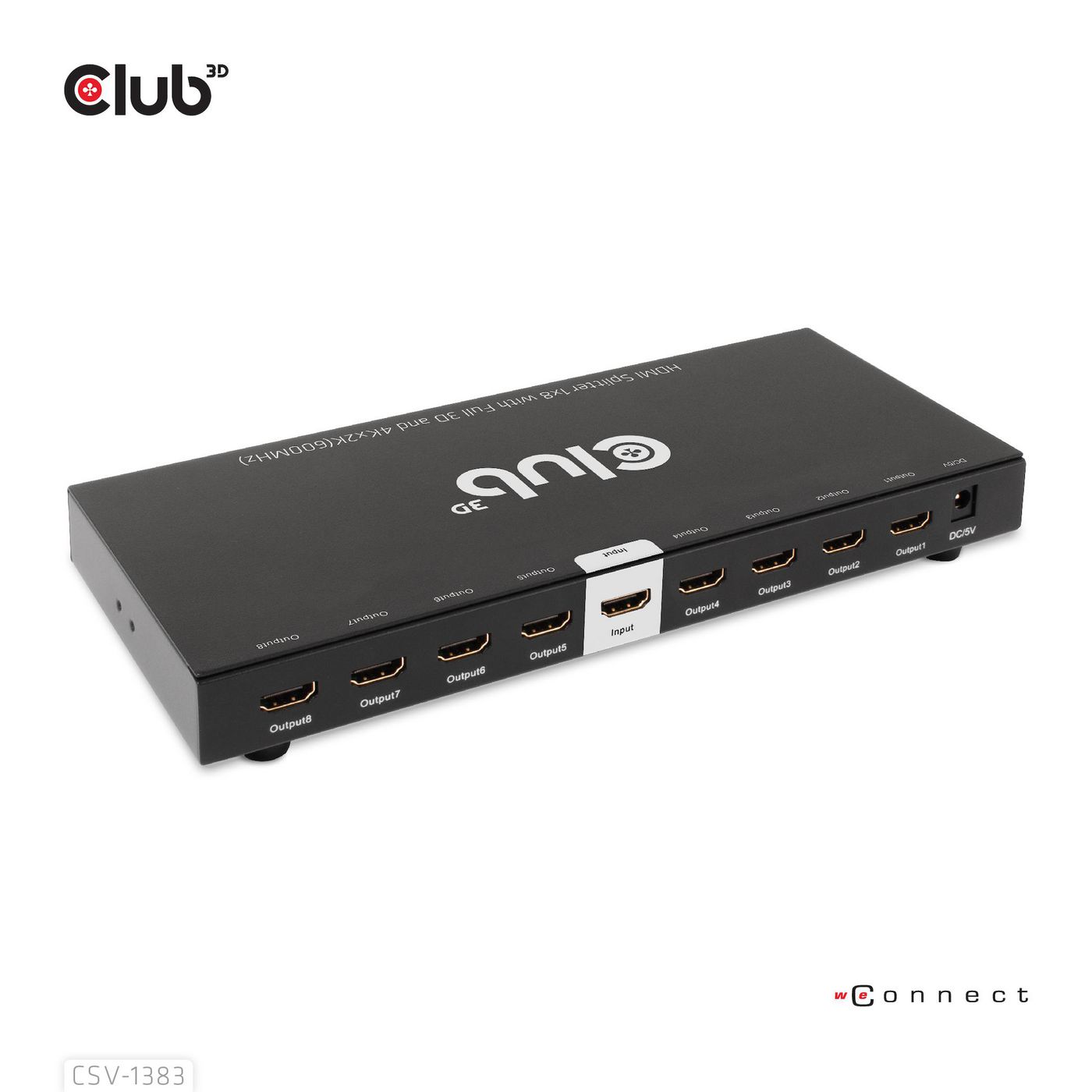 1 To 8 Hdmi Splitter Full 3D 